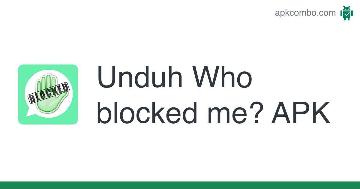 Who Blocks Me