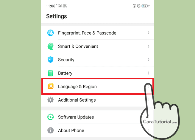 Mengubah Pengaturan Bahasa di Android