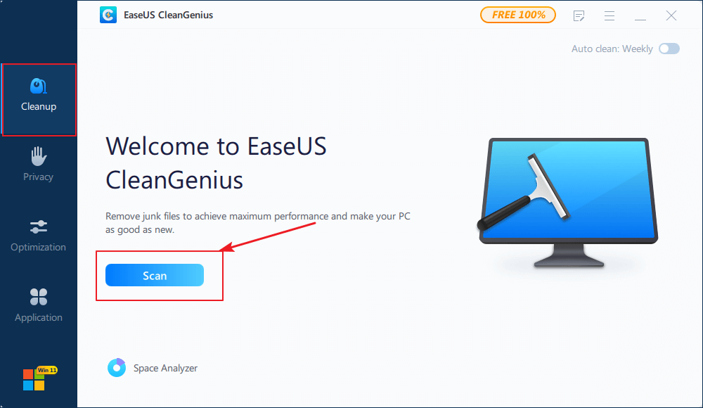EaseUS CleanGenius for Windows