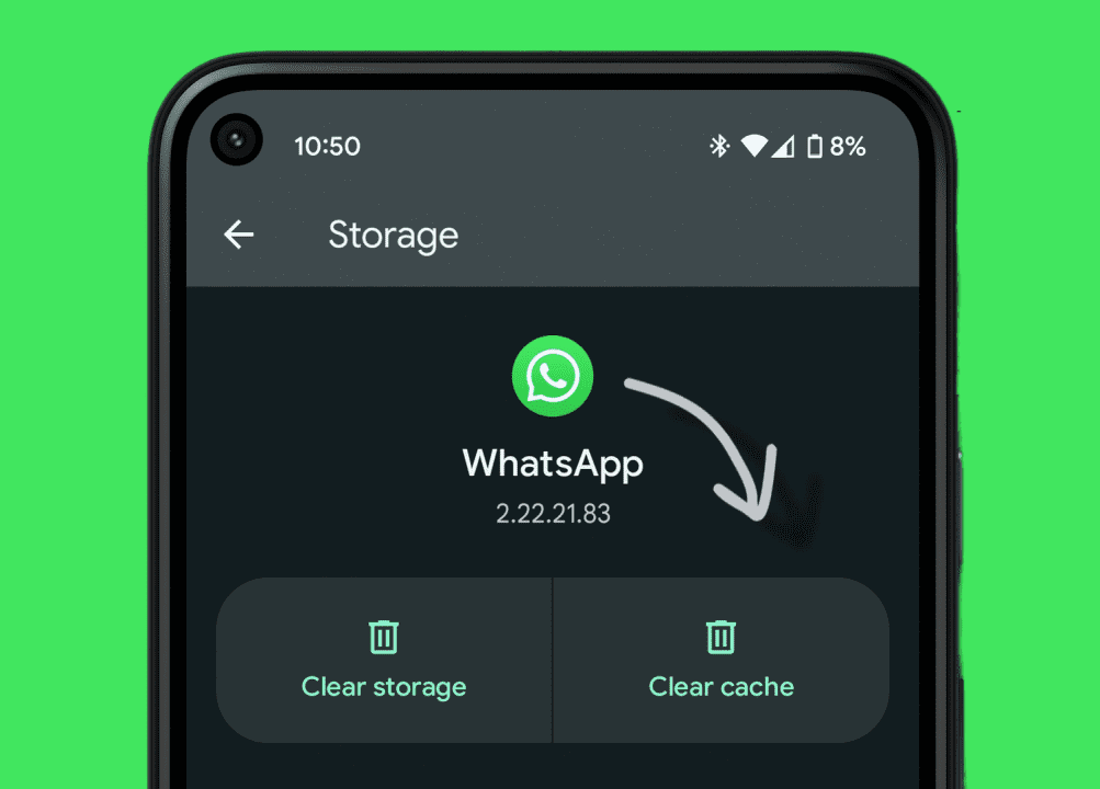 Menghapus Cache Aplikasi WhatsApp
