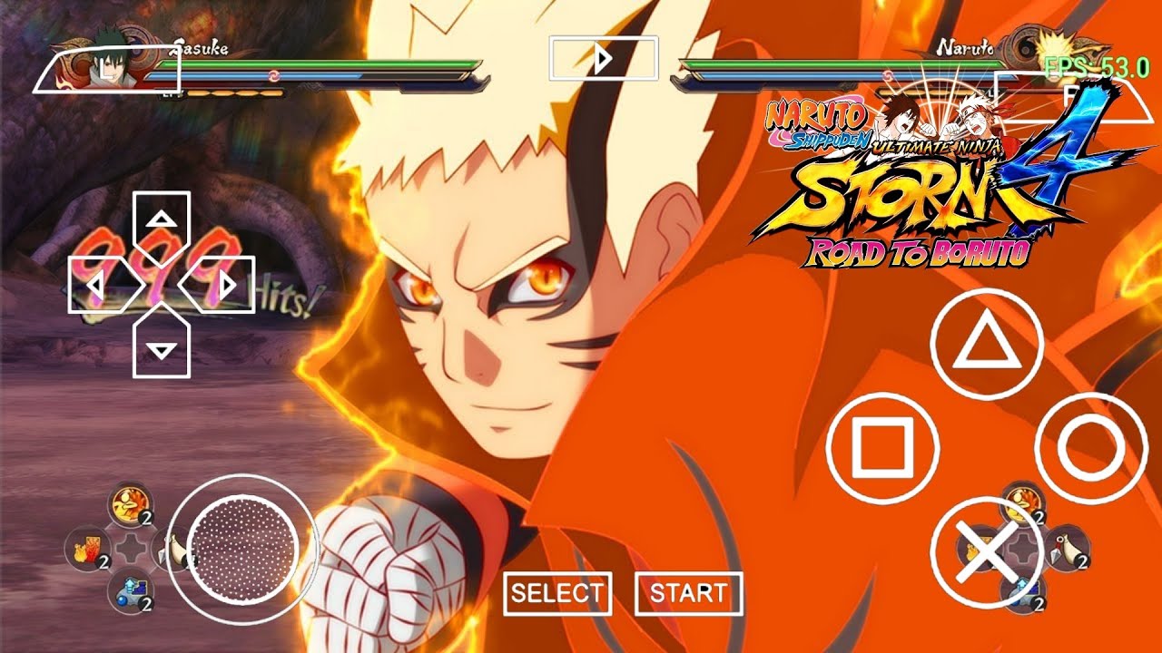 Download Game PPSSPP Naruto Shippuden Ultimate Ninja Storm 4